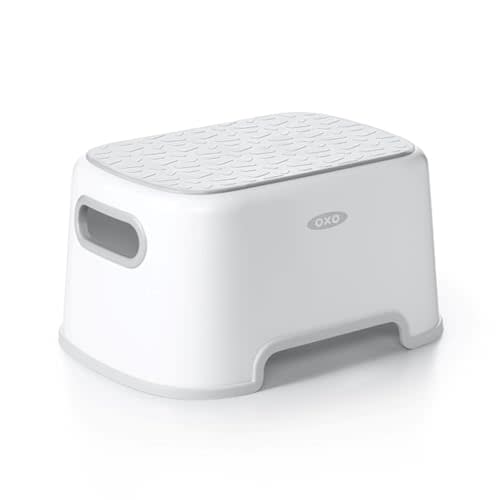 OXO Tot Step Stool, Gray, 7 Inch (Pack of 1)