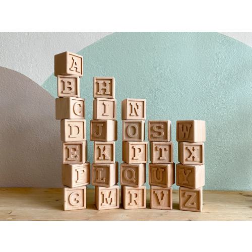 Personalized Baby Blocks, Alphabet Set for Kids, Baby Name Sign, Learning Toys, Nursery Idea, Nautral Wooden Blocks, Baby Shower Gift Idea