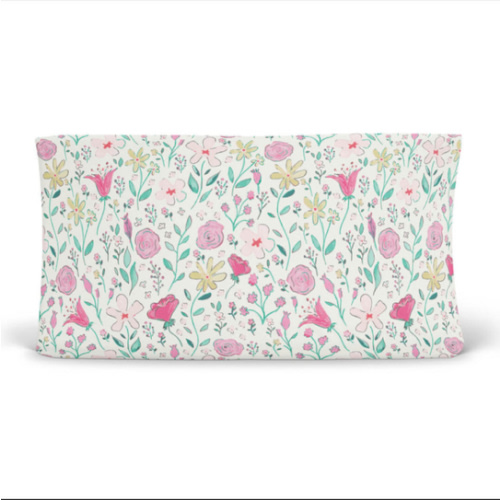 Paris Petals Changing Pad Cover