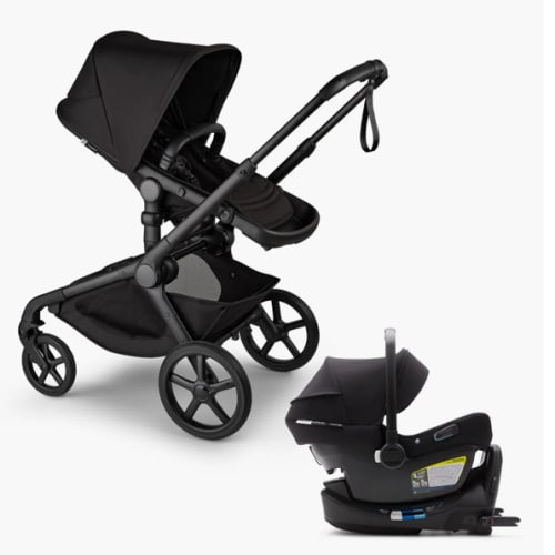 Kangaroo Stroller & Bugaboo Turtle Air Shield by Nuna Infant Car Seat and Base