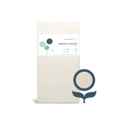 Breathable Organic 2-Stage Baby Crib Mattress