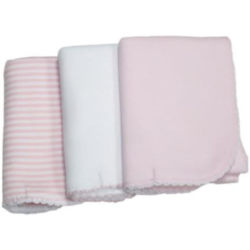 Kissy Kissy Baby Sets Striped Three Pack Of Burp Pads