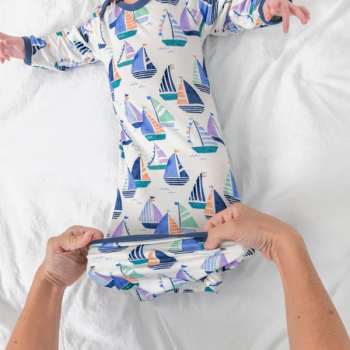 Seas The Day Infant Gown – Little Sleepies