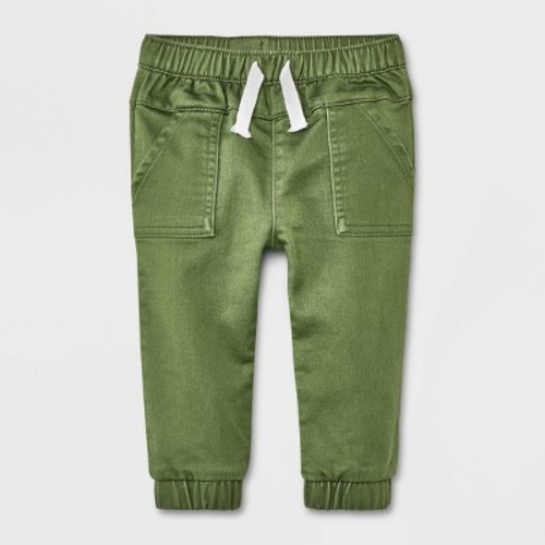 Baby Boys' Casual Pull-On Jeans - Cat & Jack™, Color: Green, Size: 6-9M