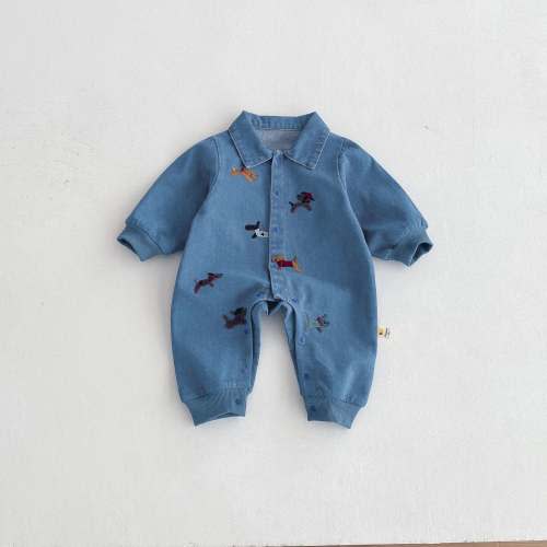 Doggy Denim Jumpsuit