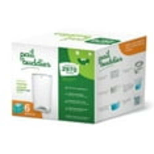 Pail Buddies Diaper Pail Refills for Dekor Classic Diaper Pail, Fresh Baby Powder Scent, 6 Count