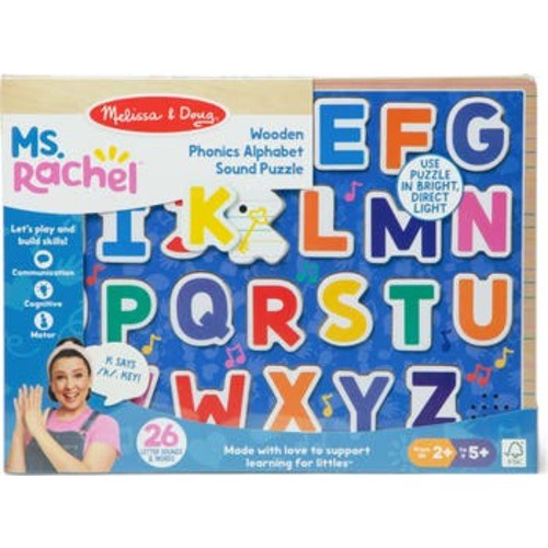 x Ms. Rachel Alphabet Phonics Sound Puzzle
