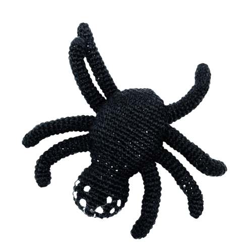 Spider Crochet Rattle