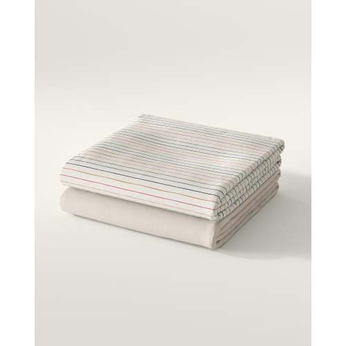 Stripes Crib Sheet Set