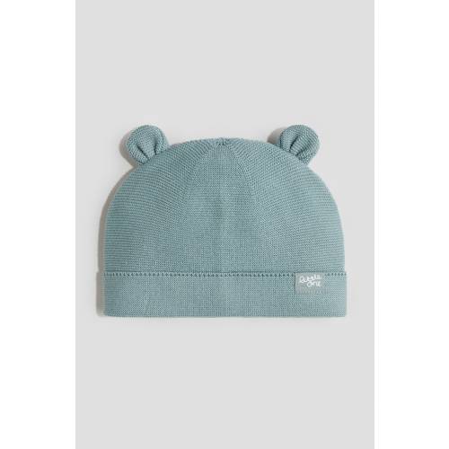 KNIT COTTON BEANIE