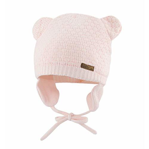 Bestjybt Baby Hat Cute Bear Infant Toddler Earflap Fleece Lined Beanie Warm Caps for Fall Winter
