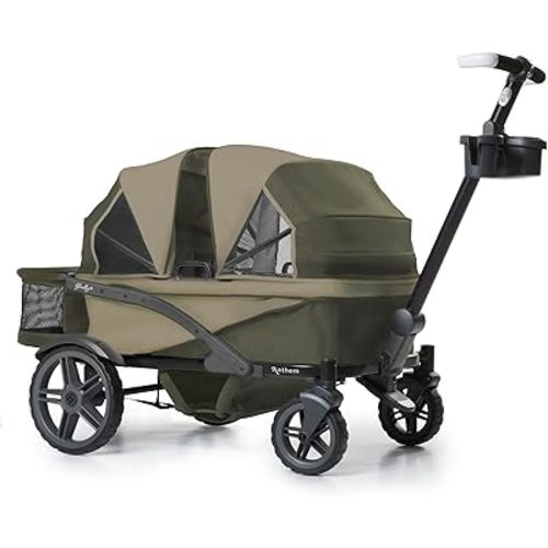 Anthem 4 Quad All-Terrain Wagon Stroller Adventure Bundle, Forest