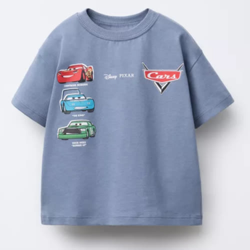 CARS © DISNEY PRINT T-SHIRT - Bluish | ZARA United States