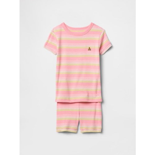 Baby & Toddler Organic Ribbed Cotton PJ Set | Gap