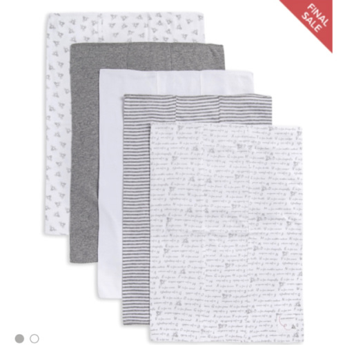 Extra Absorbent Organic Neutral Baby Burp Cloths Set of 5 | Burt's Bees Baby®