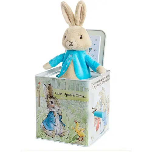 Beatrix Potter Peter Rabbit Jack-in-The-Box, Multi-colored, Standard