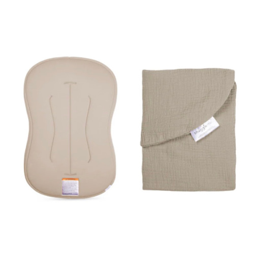 Lounger Curve + Muslin Cover Set | Birch