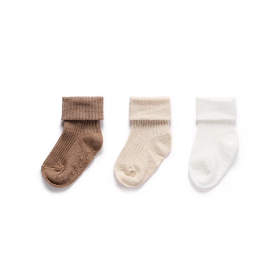 3 Pack Rib Socks