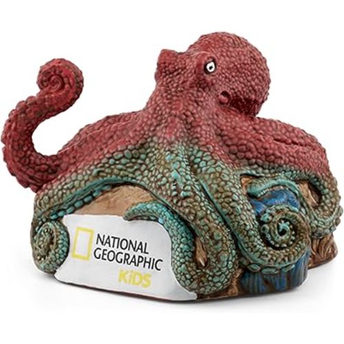 National Geographic Kids Octopus Audio Toy Figurine for Tonies