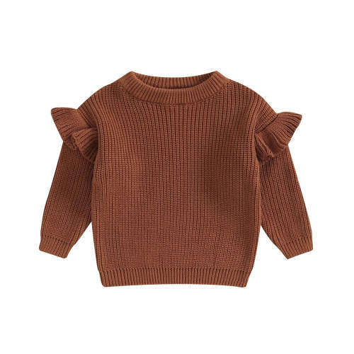 Ruffle Shoulder Sweater – The Ollie Bee