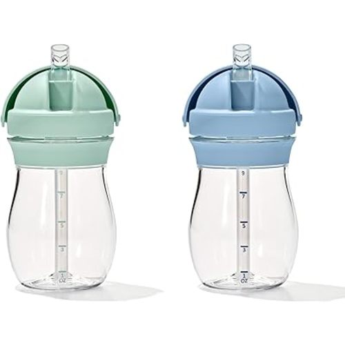 OXO Tot Transitions Straw Cup 9 oz. - Opal and Dusk - 2 Pack