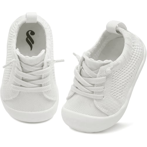 Barerun Baby Boys Girls Knit Shoes Sneakers Slip on Walking Shoes for Infant
