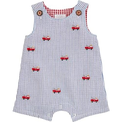 Mud Pie Unisex Baby Baby Boy Firetruck Jonjon;