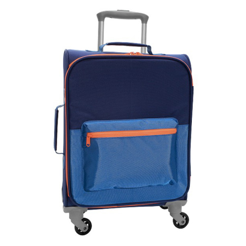 Astor Blue/Navy/Orange Luggage | Pottery Barn Kids
