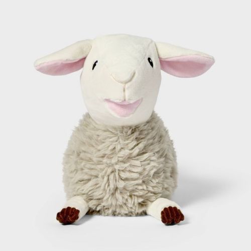 9.5" Baby Lamb Stuffed Animal - Gigglescape™