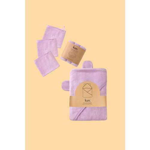 Towel + Wash Cloth Bundle - LILAC