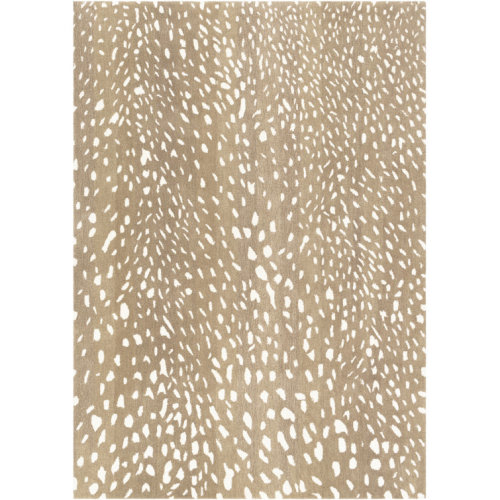 Jona Performance Hand Tufted Wool Animal Print Rug
