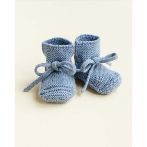 Hvid - Booties (Light Blue)