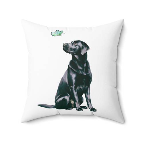 Black Lab Throw Pillow, Black Labrador Crib Bedding, Lab Dog Nursery Theme, Puppy Nursery Decor, Dog Mom Gift, Boys Bird Dog Bedroom Set