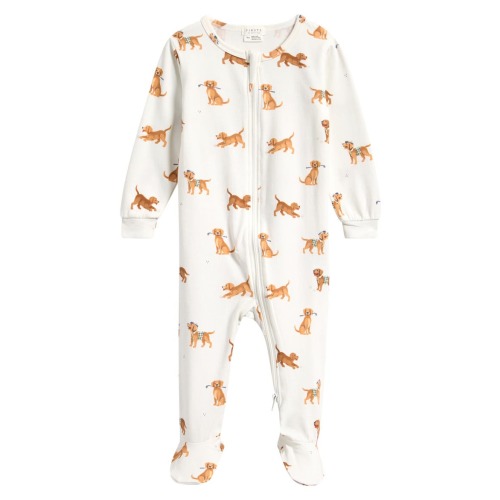 Golf Pups Organic Cotton Blend Footie