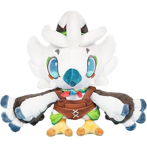 Nadou TLOZ Tulin Plush, 12 Inch White Bird Stuffed Animal, Halloween, Christmas, Birthday Hug Toys for Boys and Girls