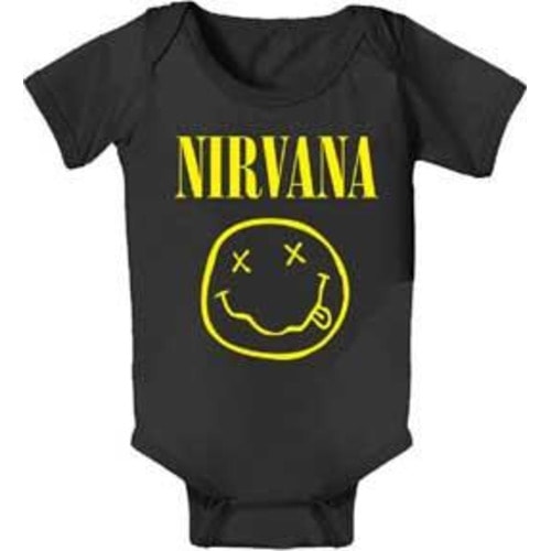 Nirvana Smile Black One Piece – My Baby Rocks