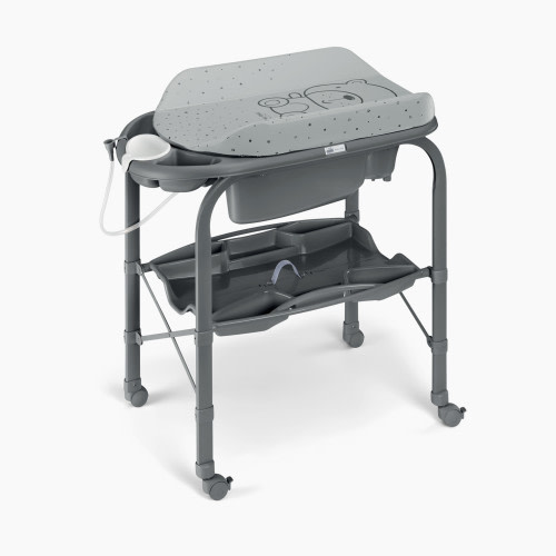 Sorelle Bagnetto Cambio Bath and Changing Station - Gray