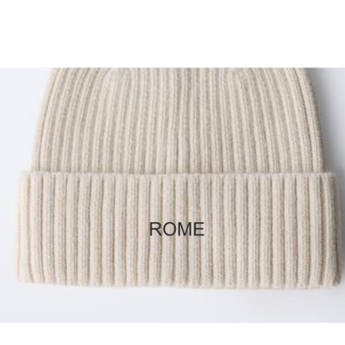 PLAIN KNIT HAT - Ice | ZARA United States