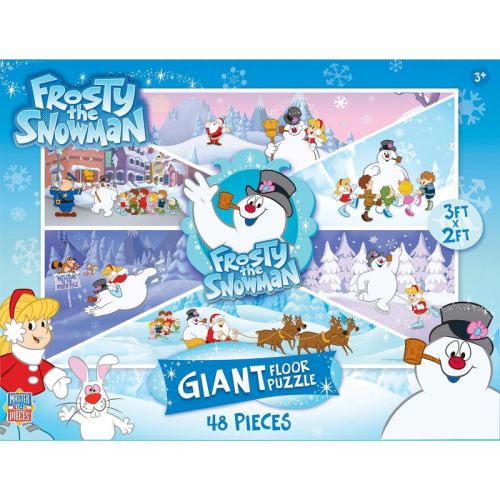 MasterPieces Frosty the Snowman 48 Piece Floor Jigsaw Puzzle for Kids