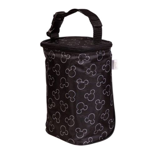 J.l. Childress Tall Two Cool Breastmilk Cooler, Baby Bottle & Food Bag, Insulated & Leak Proof, Fits 2-4 Bottles Fits 2-4 Bottles In Minnie Dot