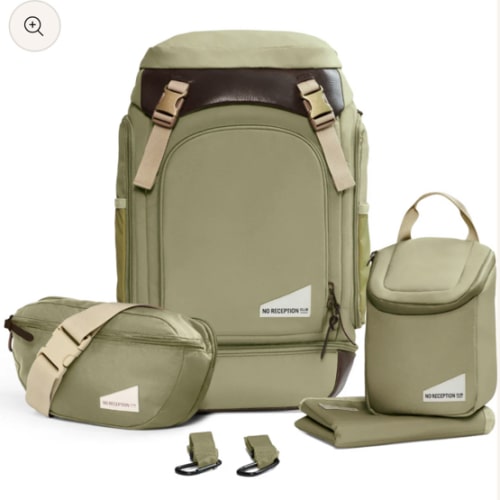 The Getaway Bag by No Reception Club | Best Travel Diaper Bag