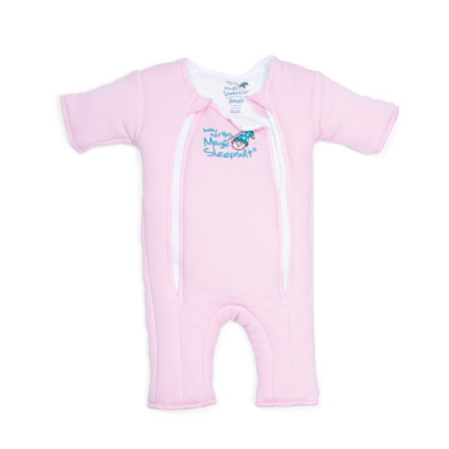 Pink Baby Merlin’s Magic Sleepsuit – Cozy 100% Cotton Baby Sleepwear