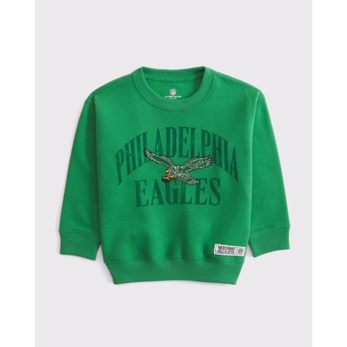 toddler philadelphia eagles crew sweatshirt