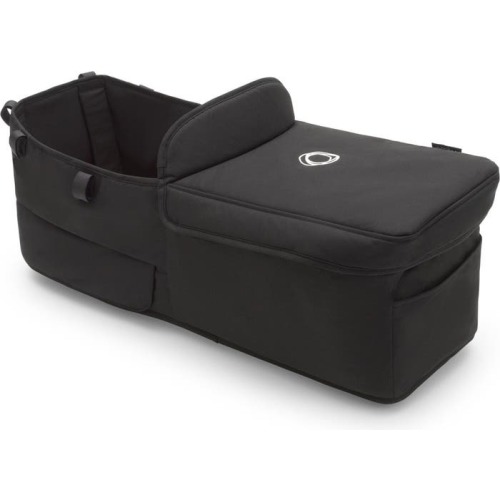 Bugaboo Bassinet Fabric Set for Donkey 5 Stroller, Midnight Black