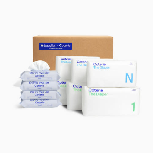 Coterie Newborn Diaper & Wipes Starter Bundle