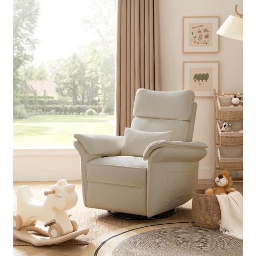 CUDDLESUPPORT ARMRESTS Nursery Power Recliner