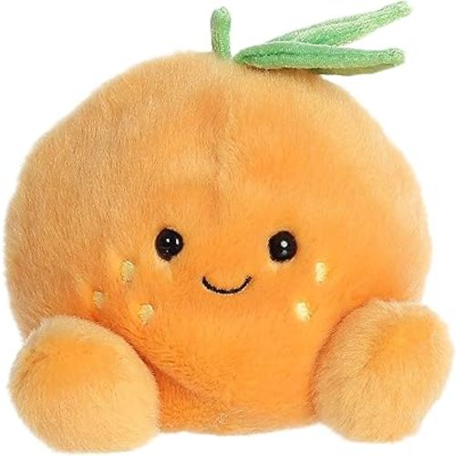 Aurora® Adorable Palm Pals™ Tangie Orange™ Stuffed Animal - Pocket-Sized Play - Collectable Fun - Orange 5 Inches