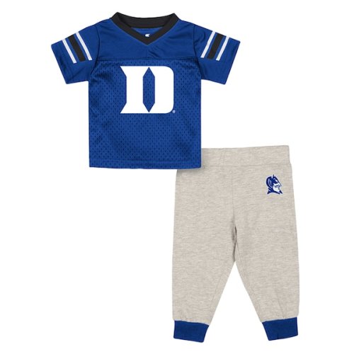 Duke Blue Devils Colosseum Infant Field Time Football Jersey & Pants Set