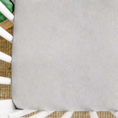 Goumi Nursery Crib Sheet, Color: Storm gray