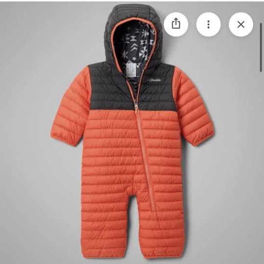 Columbia Powder Lite II Reversible Bunting - 6-9 months
